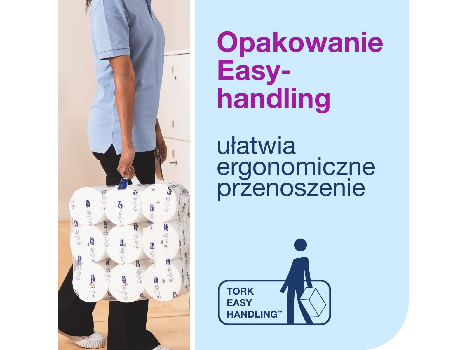 Papier toaletowy bez gilzy Tork OptiServe 472620 T7 Universal x24